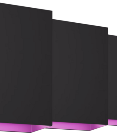 Philips Hue Resonate muurlamp White and Color zwart 3-pack