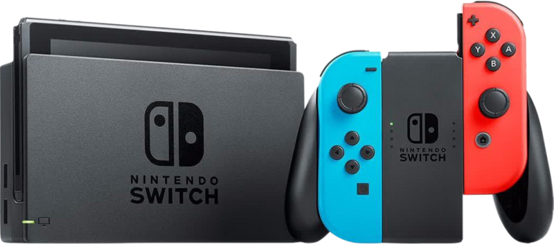 Nintendo Switch OLED Blauw Rood Nintendo Switch OLED Blauw Rood