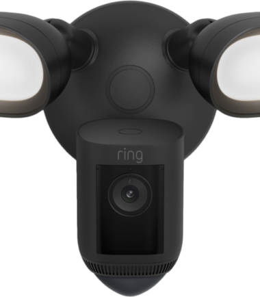 Ring Floodlight Cam Wired Pro Zwart