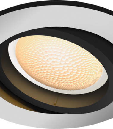 Philips Hue Milliskin inbouwspot White Ambiance rond Aluminium