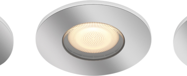 Philips Hue Adore badkamerinbouwspot White Ambiance 3-pack + dimmer