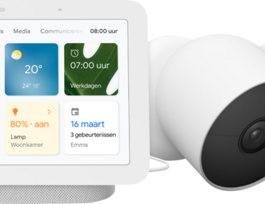 Google Nest Cam Duo-Pack + Google Nest Hub 2