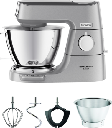 Kenwood Titanium Chef Baker KVC85.124SI - Keukenmixers
