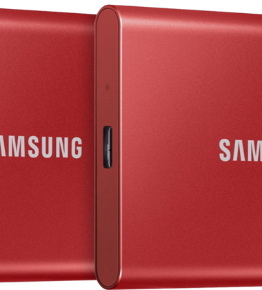 Samsung T7 Portable SSD 2TB Rood - Duo Pack
