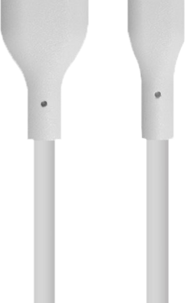 Veripart Usb A naar Lightning Kabel 2m Kunststof Wit