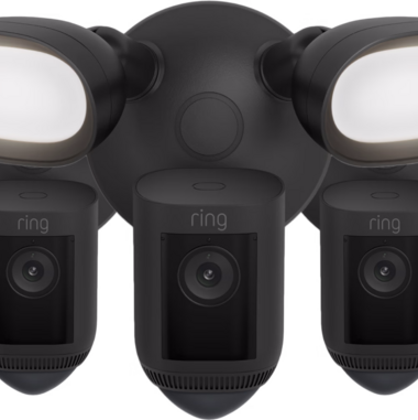Ring Floodlight Cam Wired Pro Zwart 3-Pack