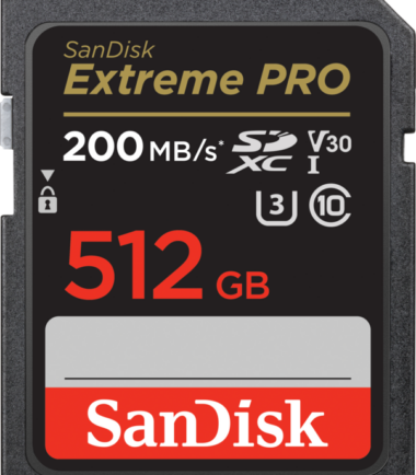 SanDisk Extreme Pro 512GB SDXC