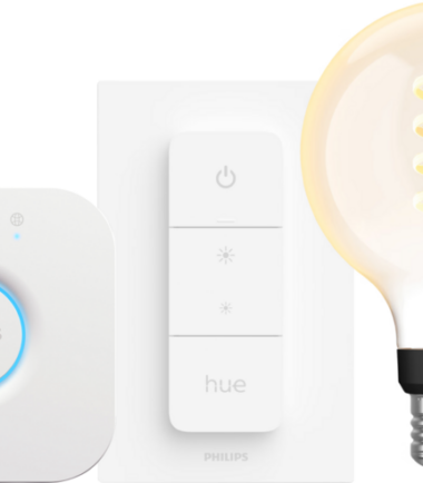 Philips Hue Filament White Ambiance Globe 6-Pack Startpakket