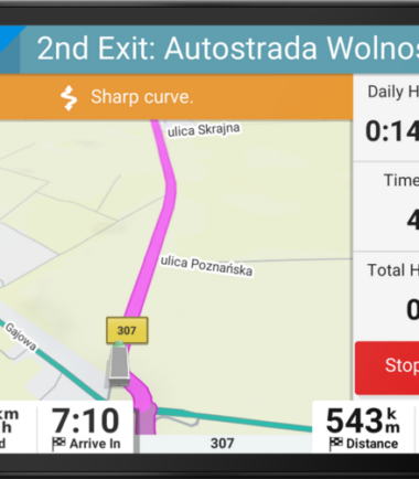 Garmin Dezl LGV1010 Truck Europa