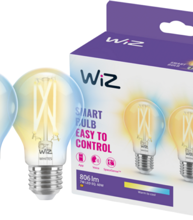 WiZ Filament lamp 2-pack - Warm tot Koelwit Licht - E27