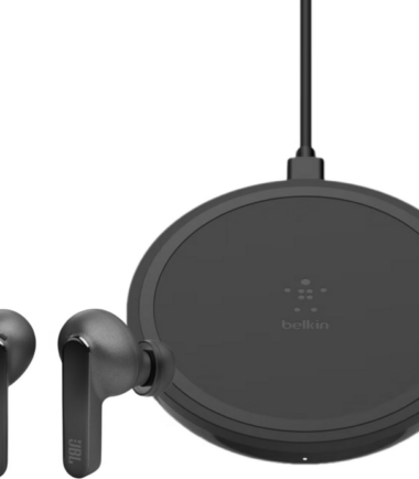 JBL Live Pro 2 Zwart + Belkin Boost Up Draadloze Oplader 10W Zwart