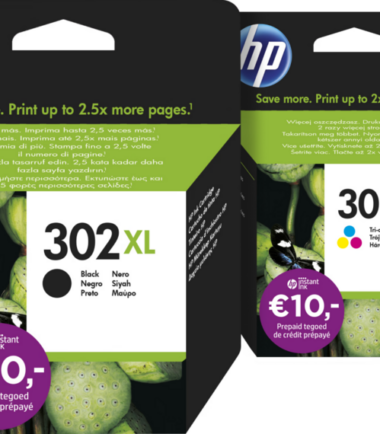 HP 302XL Cartridge Combo Pack