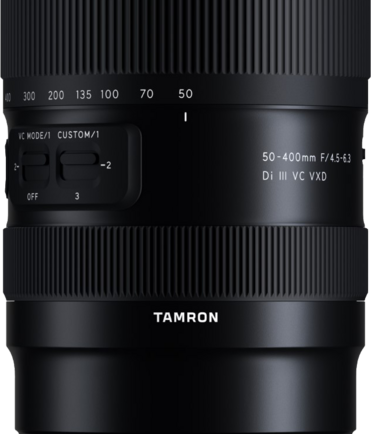 Tamron 50-400mm f/4.5-6.3 S-FE