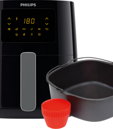 Philips Airfryer L HD9252/70 + Bakvorm -