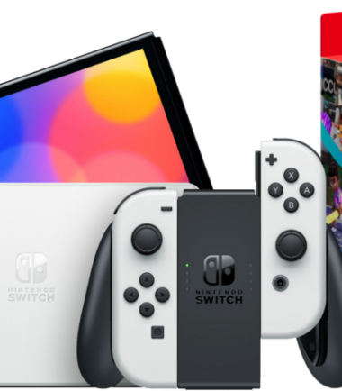 Nintendo Switch OLED Wit + Nintendo Switch Sports
