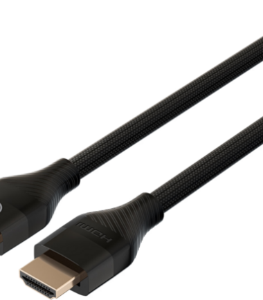 BlueBuilt HDMI Kabel 4K 120Hz / 8K 60Hz Nylon 3 Meter + 90° adapter