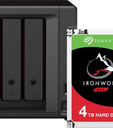 Synology DS923+ + Seagate Ironwolf 8TB (2x4TB)