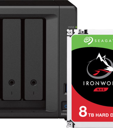 Synology DS923+ + Seagate Ironwolf 16TB (2x8TB)