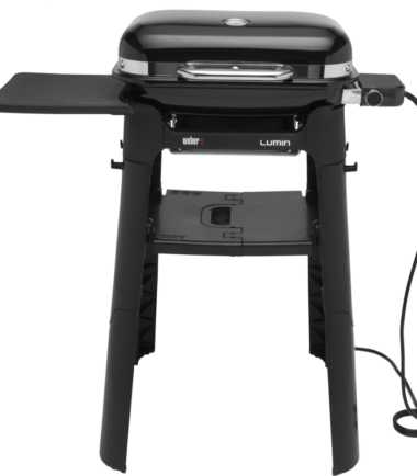 Weber Lumin Compact Black Met Onderstel - Elektrische barbecues