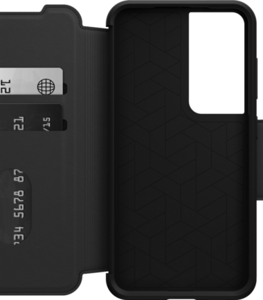 Otterbox Strada Samsung Galaxy S23 Book Case Leer Zwart