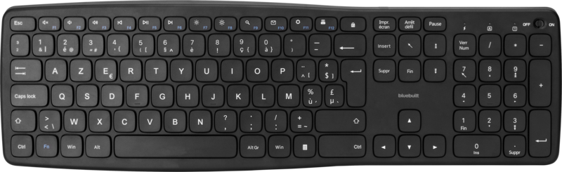 BlueBuilt Draadloos USB Toetsenbord AZERTY BE BlueBuilt Draadloos USB Toetsenbord AZERTY BE