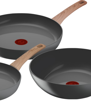 Tefal Renew Keramische koekenpannenset 24 + 28 cm + Wokpan 28 cm - Bakpannensets
