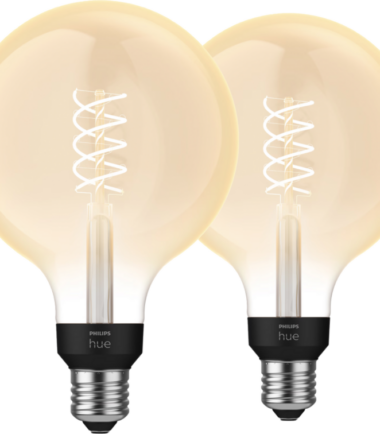 Philips Hue Filamentlamp White Globe XL E27 - 2023 - 2-pack