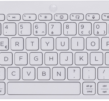 HP 350 Compact Draadloos Toetsenbord Wit Azerty