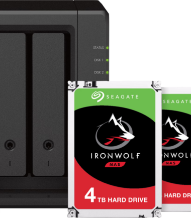Synology DS723+ + Seagate Ironwolf 8TB (2x4TB)