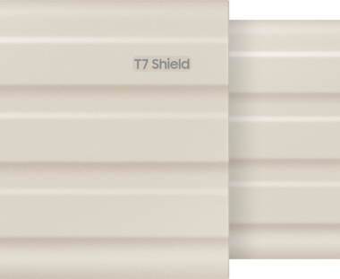 Samsung Portable SSD T7 Shield 1TB Beige - Duo Pack