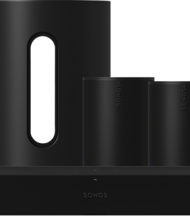Sonos Ray Zwart + 2x Era 100 + Sub Mini Zwart