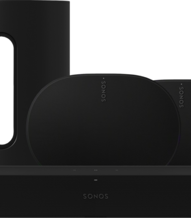 Sonos Ray Zwart + Era 300 Zwart + Sub Mini Zwart