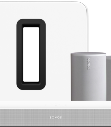 Sonos Beam Wit + 2x Era 100 Wit + Sub G3 Wit