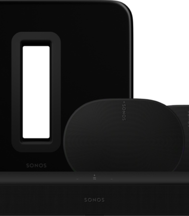 Sonos Beam Gen2 Zwart + 2x Era 300 Zwart + Sub G3 Zwart