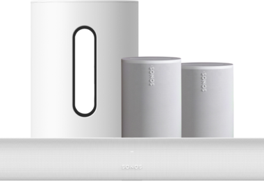 Sonos Arc Wit + 2x Era 100 Wit + Sub Mini Wit