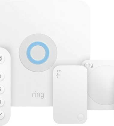 Ring Alarmsysteem met 2 magneetcontacten en 1 bewegingssensor