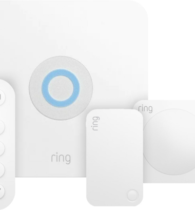 Ring Alarmsysteem met 4 magneetcontacten en 1 bewegingssensor