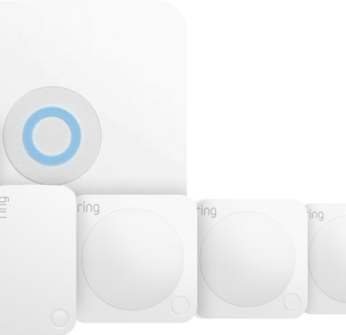 Ring Alarmsysteem met 4 magneetcontacten en 3 bewegingssensoren