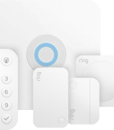 Ring Alarmsysteem met 1 magneetcontacten en 2 bewegingssensoren
