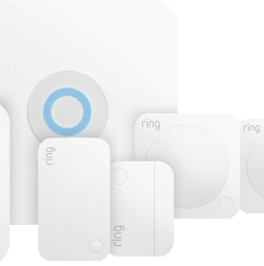 Ring Alarmsysteem met 1 magneetcontacten en 3 bewegingssensoren