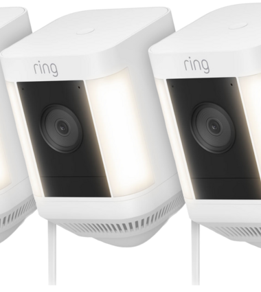 Ring Spotlight Cam Plus - Plug In - Wit - 3-pack