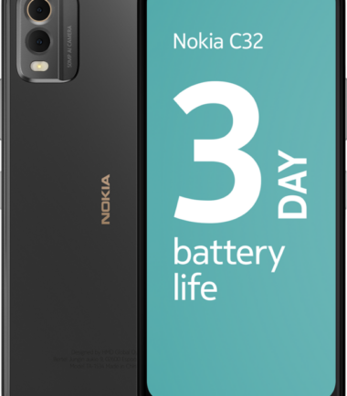 Nokia C32 64GB Zwart
