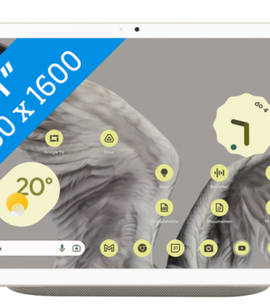Google Pixel Tablet 128GB Wifi Crème en Oplaaddock met Speaker