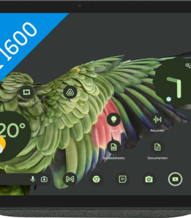 Google Pixel Tablet 128GB Wifi Grijs en Oplaaddock met Speaker