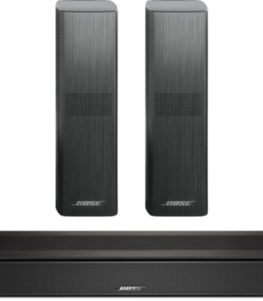 Bose Smart Soundbar 600 + Bose Surround Speakers 700 Zwart