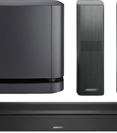 Bose Smart Soundbar 600 + Bose Surround Speakers 700 + Bose Bass Module 500 Zwart