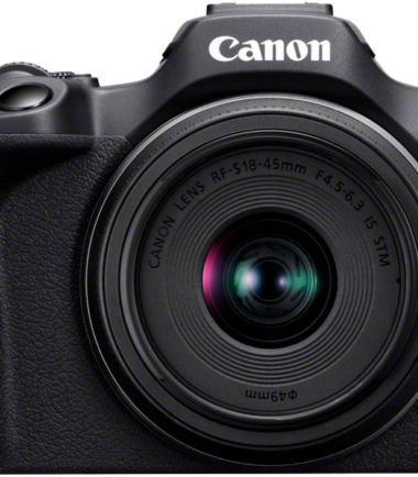 Canon EOS R100 Zwart + 18-45mm