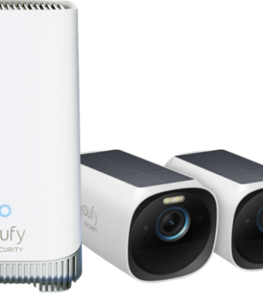 EufyCam 3 3-Pack + Video Doorbell Dual 2 Pro