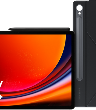 Samsung Galaxy Tab S9 Plus 12.4 inch 256GB Wifi Zwart + Book Case Zwart