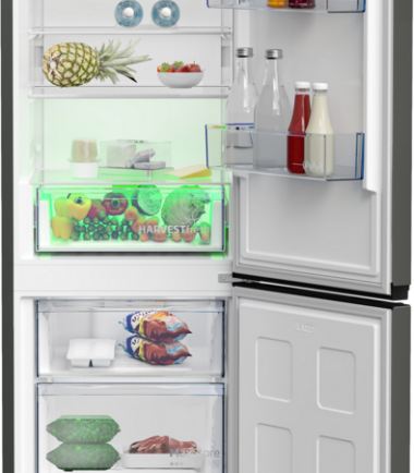 Beko B5RCNE366HG Harvest Fresh - Vrijstaande koel-vriescombinaties